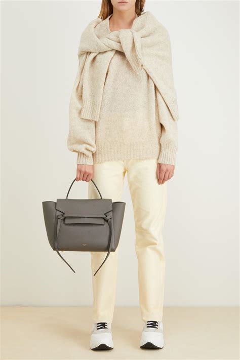 celine mini belt bag grey|celine mini belt bag laptop.